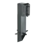 Arlington GPD19BGC 19.5" Low Profile Enclosure with Built-in Cover with grounding clip, Blue