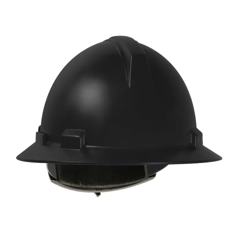 HP1041R-11 PIP Dynamic HP1041R-11 Annapurna Full Brim Hard Hat,Ratchet Suspension - Black - Image 1