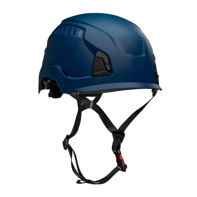 HP1491R-08 PIP Dynamic HP1491R-08 Traverse Industrial Climbing Helmet Ratchet Adjustment - Navy Blue - Image 1