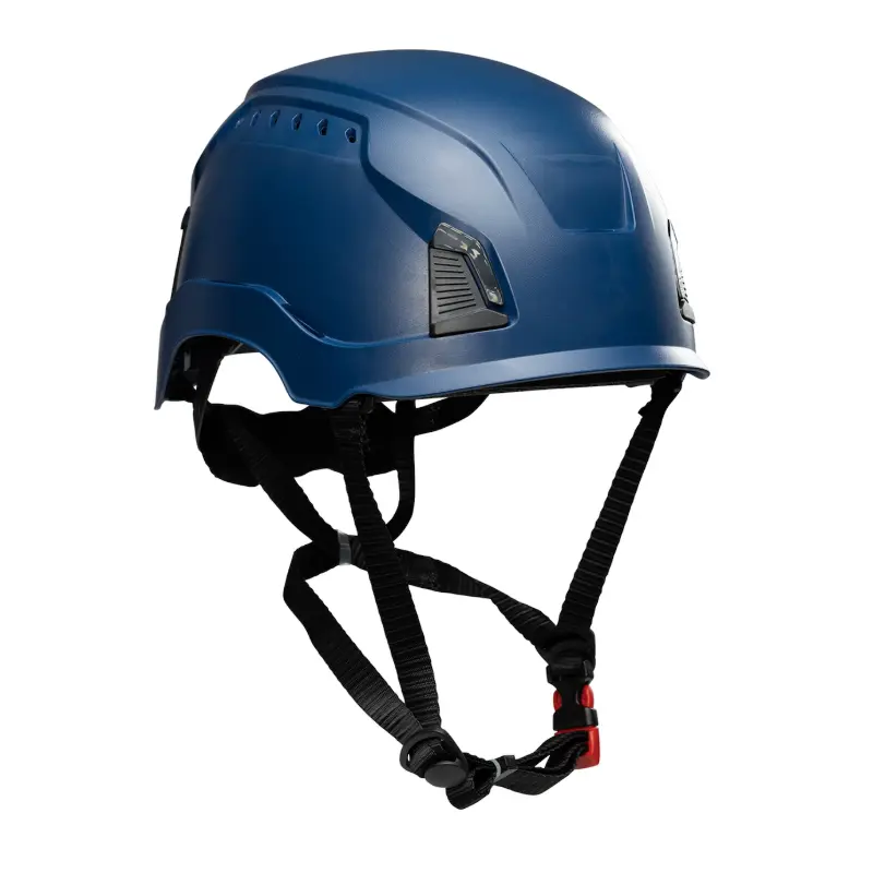 HP1491RV-08 PIP Dynamic HP1491RV-08 Traverse Industrial Climbing Helmet Vented Shell and Ratchet Adjustment - Navy Blue - Image 1