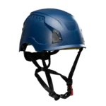 PIP Dynamic HP1491RVM-08 Traverse Industrial Climbing Helmet Vented Shell with Mips Technology and Ratchet Adjustment - Navy Blue