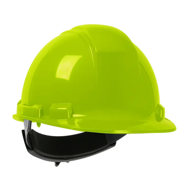 HP241R-44 PIP Dynamic HP241R-44 Whistler Cap Style Hard Hat, Rachet Adjustment - Hi-Vis Yellow - Image 1