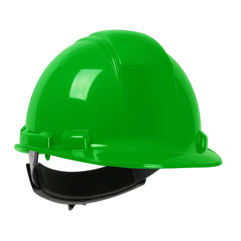 HP241R-45 PIP Dynamic HP241R-45 Whistler Cap Style Hard Hat, Rachet Adjustment - Lime Green - Image 1