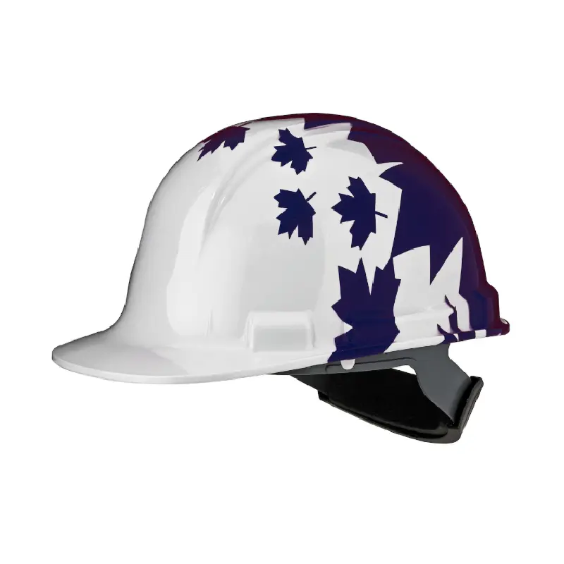 HP241RMPLM PIP Dynamic HP241R-MPLM-01 Whistler Cap Style Hard Hat, Rachet Adjustment - Blue Maple Leaf Wrap - Image 1