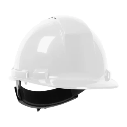 PIP Dynamic HP241RV-01 Whistler Cap Style Vented Hard Hat, Rachet Adjustment - White