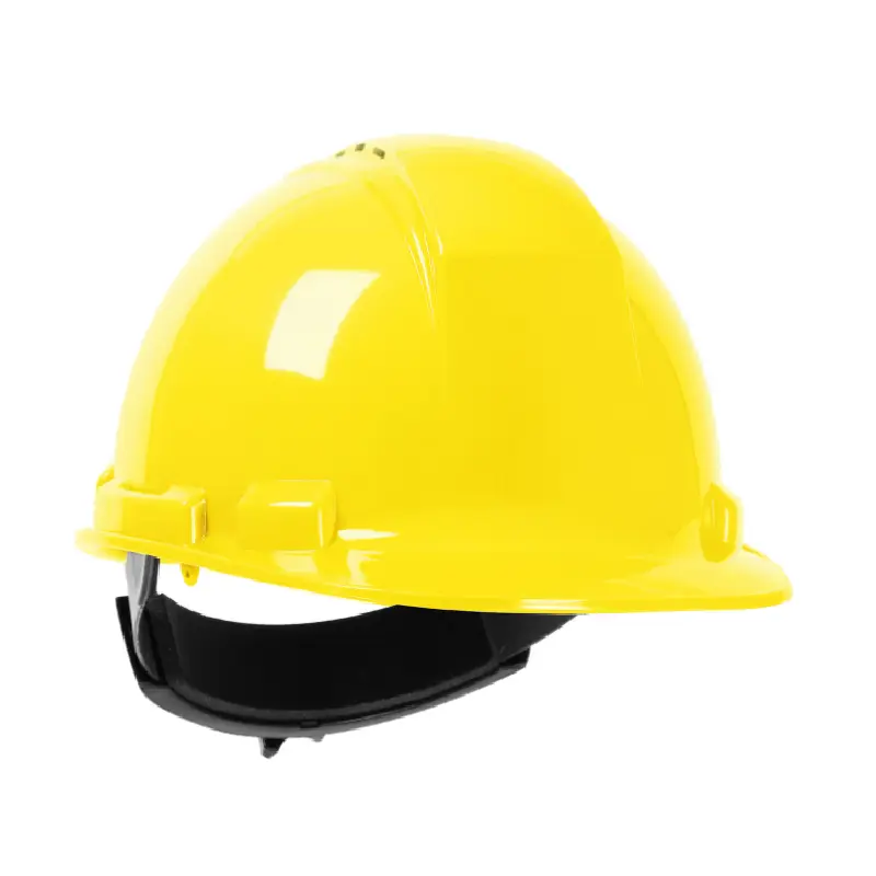 HP241RV-02 PIP Dynamic HP241RV-02 Whistler Cap Style Vented Hard Hat, Rachet Adjustment - Yellow - Image 1