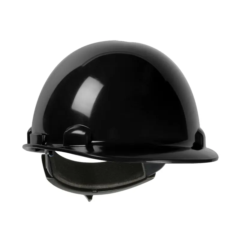 HP341R-11 PIP Dynamic HP341R-11 Dom Cap Style Smooth Dome Hard Hat, Rachet Adjustment - Black - Image 1