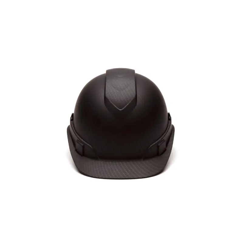 HP44117C.1 Pyramex HP44117C Ridgeline Hydro Dipped Cap Style Hard Hat - CSA Version, Matte Black Graphite Pattern - Image 2