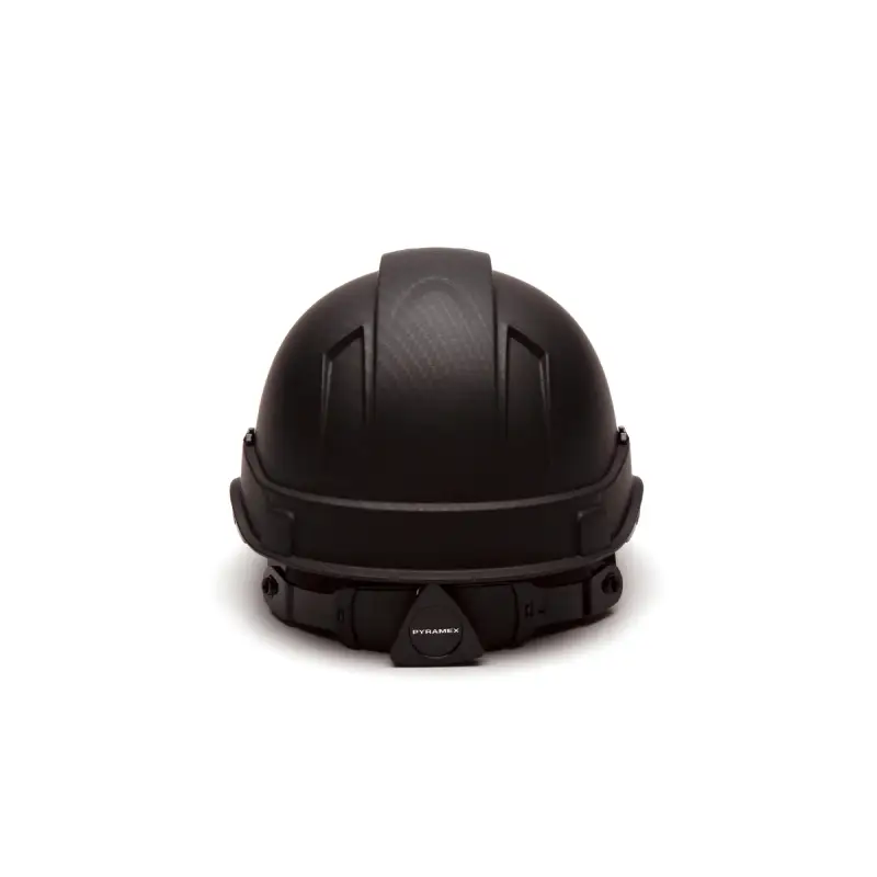 HP44117C.3 Pyramex HP44117C Ridgeline Hydro Dipped Cap Style Hard Hat - CSA Version, Matte Black Graphite Pattern - Image 4