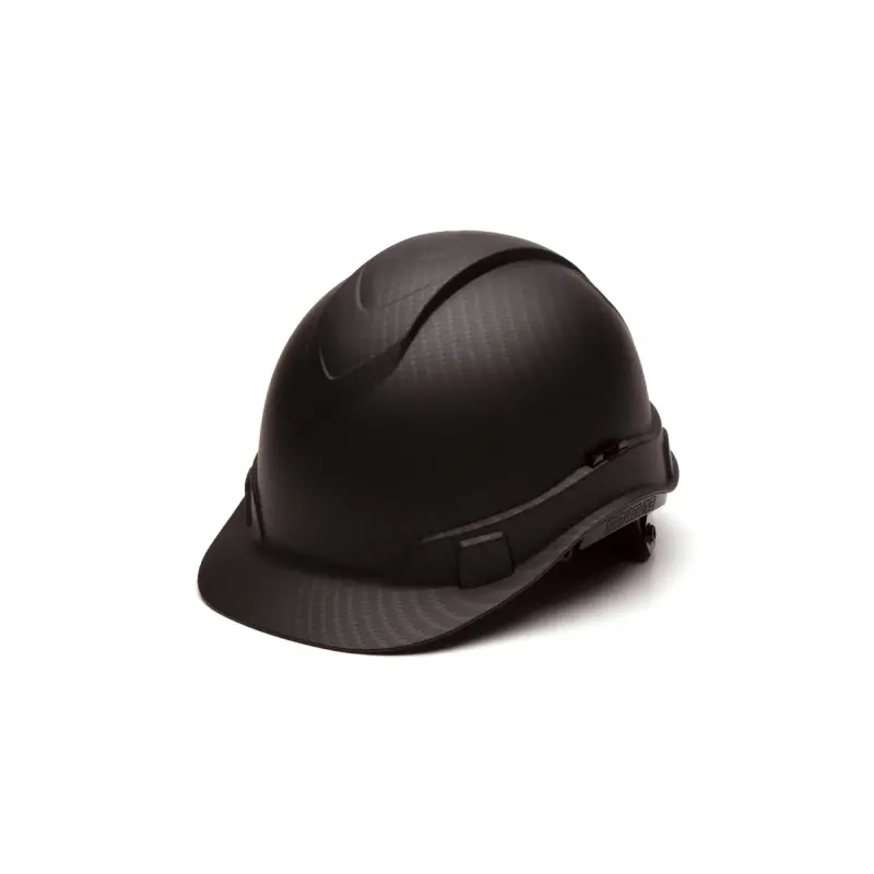 HP44117C Pyramex HP44117C Ridgeline Hydro Dipped Cap Style Hard Hat - CSA Version, Matte Black Graphite Pattern - Image 1