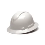 Pyramex HP54111 Ridgeline Full Brim Hard Hat 4 Point Ratchet Suspension, Black - Image 2