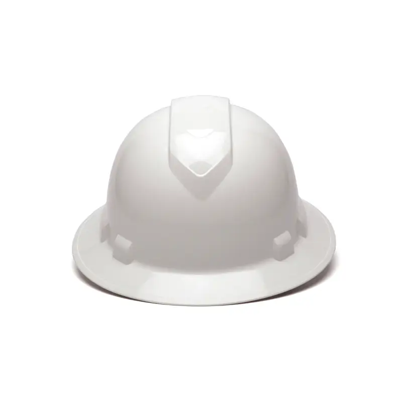 HP54111.1 Pyramex HP54111 Ridgeline Full Brim Hard Hat 4 Point Ratchet Suspension, Black - Image 1