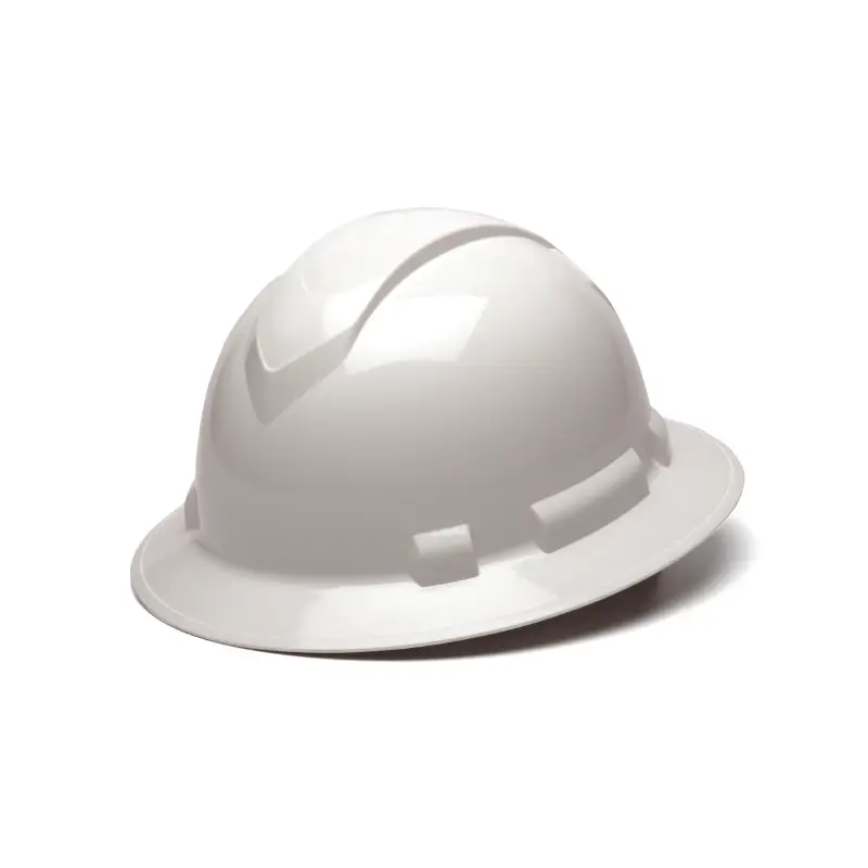 HP54111 Pyramex HP54111 Ridgeline Full Brim Hard Hat 4 Point Ratchet Suspension, Black - Image 2