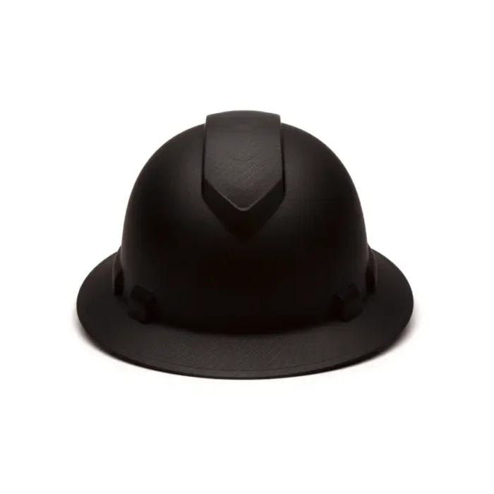 Pyramex HP54117 Ridgeline Hydro Dipped Full Brim Hard Hat, Matte Black Graphite Pattern - Image 3