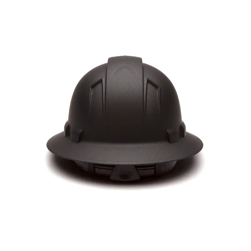 HP54117.3 Pyramex HP54117 Ridgeline Hydro Dipped Full Brim Hard Hat, Matte Black Graphite Pattern - Image 4