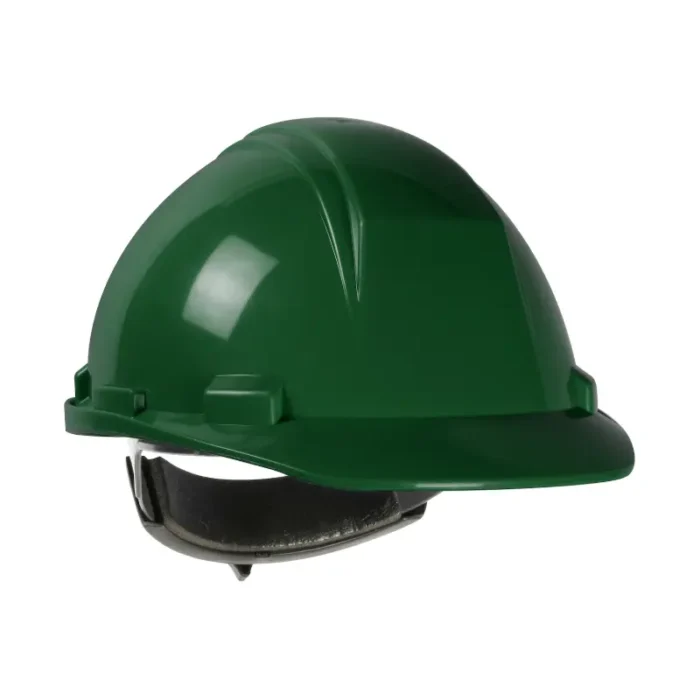 PIP Dynamic HP542R-04 Mont-Blanc Cap Style Hard Hat with HDPE Shell, Type 2 Class E - Dark Green - Image 1