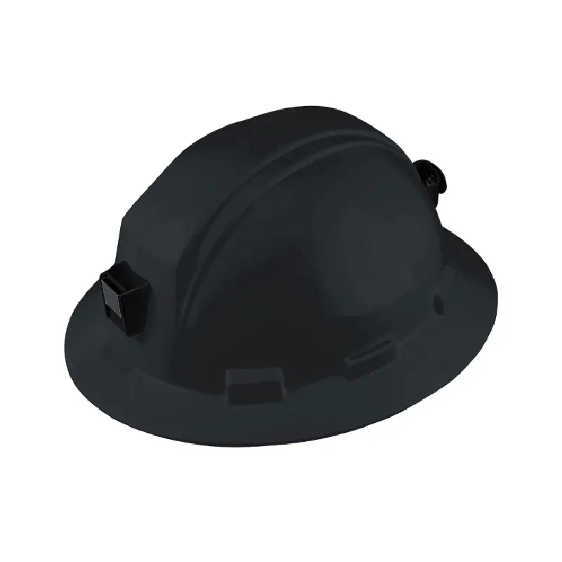 HP641R-MLB-11 PIP Dynamic HP641R-MLB-11 Kilimanjaro Full Brim Hard Hat, with Miner’s Lamp Bracket and Ratchet Adjustment - Black - Image 1