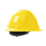 PIP Dynamic HP641RV-02 Kilimanjaro Full Brim Hard Hat, Vented Shell, Ratchet Adjustment - Yellow