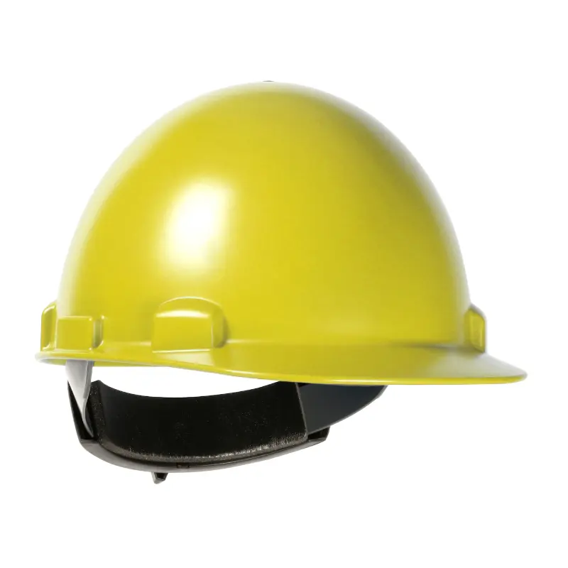 HP841R-02 PIP Dynamic HP841R-02 Stromboli Cap Style Smooth Dome Hard Hat Ratchet Adjustment - Yellow - Image 1