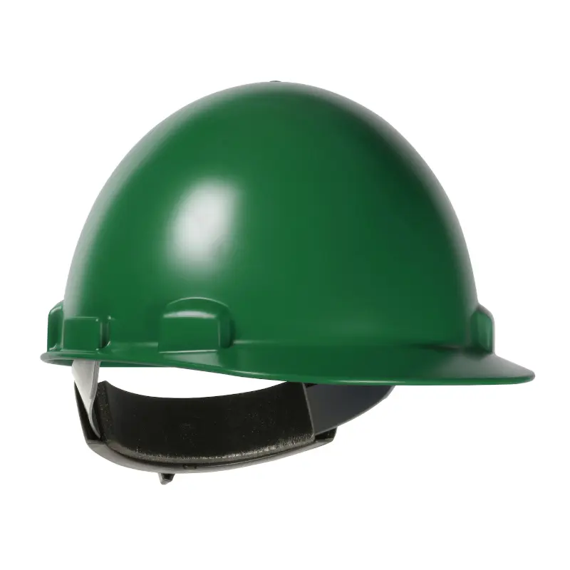 HP842R-04 PIP Dynamic HP842R-04 Stromboli Cap Style Type 2 Smooth Dome Hard Hat Ratchet Adjustment - Dark Green - Image 1