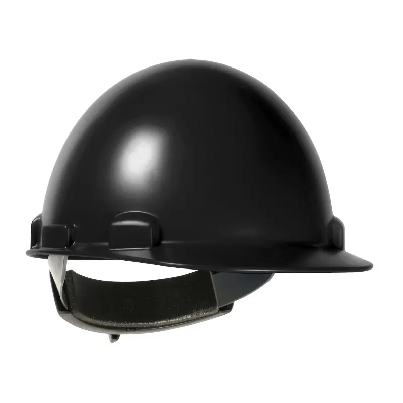 HP842R-11 PIP Dynamic HP842R-11 Stromboli Cap Style Type 2 Smooth Dome Hard Hat Ratchet Adjustment - Black - Image 1