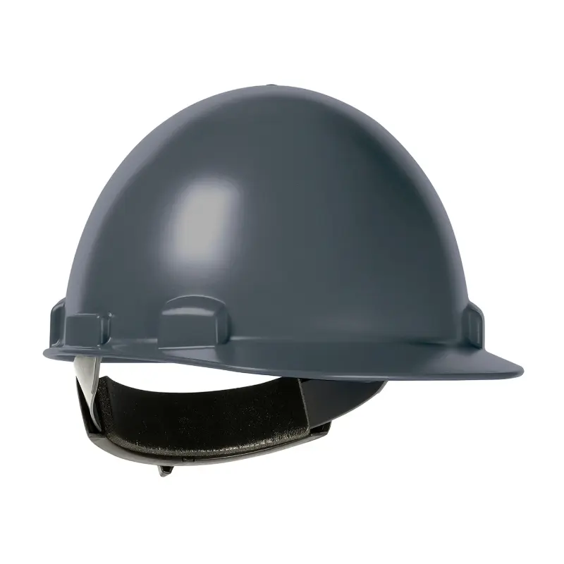 HP842R-14 PIP Dynamic HP842R-14 Stromboli Cap Style Type 2 Smooth Dome Hard Hat Ratchet Adjustment - Dark Gray - Image 1