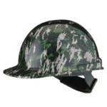 PIP Dynamic HP842R-CAM-09 Stromboli Cap Style Type 2 Smooth Dome Hard Hat Ratchet Adjustment - Camouflage, Gray