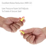 Honeywell Howard Leight LL-1 Laser Lite High Visibility Foam Earplugs, Vending Packs - 200 Pairs - Image 4