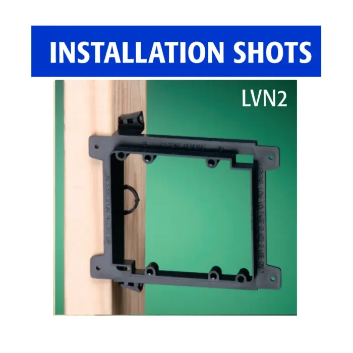 Arlington LVN2 Nail On Low Voltage Mounting Bracket - Image 2