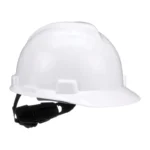 MSA 475358 V-Gard Slotted Cap, White, W/Fas-Trac III Suspension