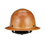 MSA 475407 Skullgard Protective Hat Natural Tan - w/ Fas-Trac III Suspension, Standard