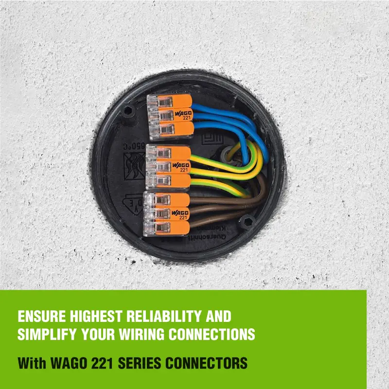 NA221-NOTITLE-7 WAGO 221 Series 75pc Compact Splicing Wire Connectors Assortment - Image 8