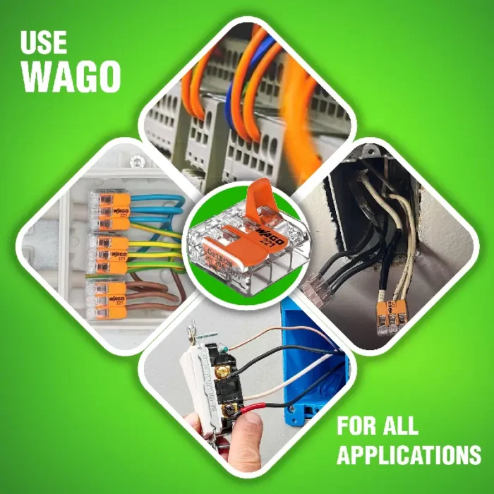 WAGO 221 Series 75pc Compact Splicing Wire Connectors Assortment - Image 9