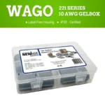 WAGO 7pc Gelbox for 221 Series 10 AWG Connectors Assortment - Image 3