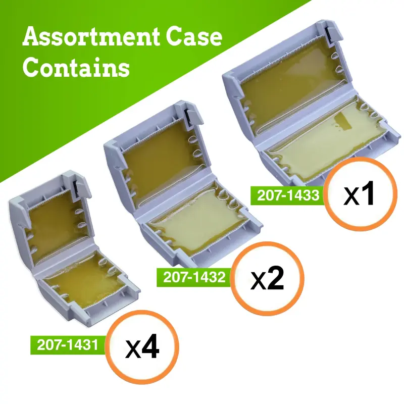 NAA207-7 WAGO 7pc Gelbox for 221 Series 10 AWG Connectors Assortment - Image 2
