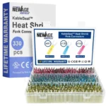 New Age America 330 PCS #10 Heat Shrink Fork Connectors - KableSeal
