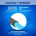 New Age America 150 PCS #10 Heat Shrink Fork Connectors - KableSeal - Image 5