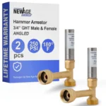 New Age America 2 PCS Hammer Arrestor - Angled - AquaFlow 360
