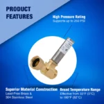 New Age America 2 PCS Hammer Arrestor - Straight - AquaFlow 360 - Image 2