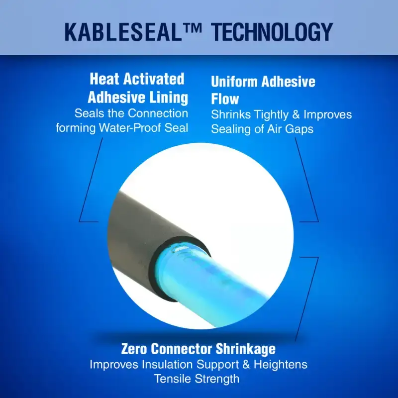 NAAHS.3 New Age America 340 PCS Heat Shrink Butt Connectors - KableSeal - Image 5
