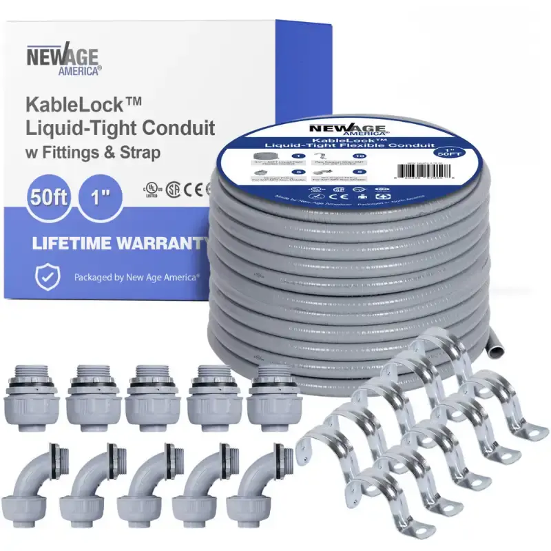 NAALTC-1-50.webp New Age America 1" - 50FT - KableLock Conduit Set - Image 1