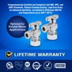 New Age America 10 PCS Stop Valves - Angled - AquaFlow 360 - Image 8