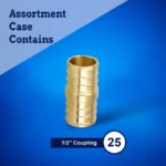 New Age America 25 PCS 1/2" PEX Fittings - Coupling - AquaFlow 360 - Image 2