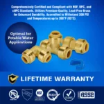 New Age America 19 PCS 1/2" Push-Fit Fittings - AquaFlow 360 - Image 9