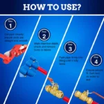 New Age America 3 PCS Push-Fit Ball Valves - 1/2" - AquaFlow 360 - Image 4