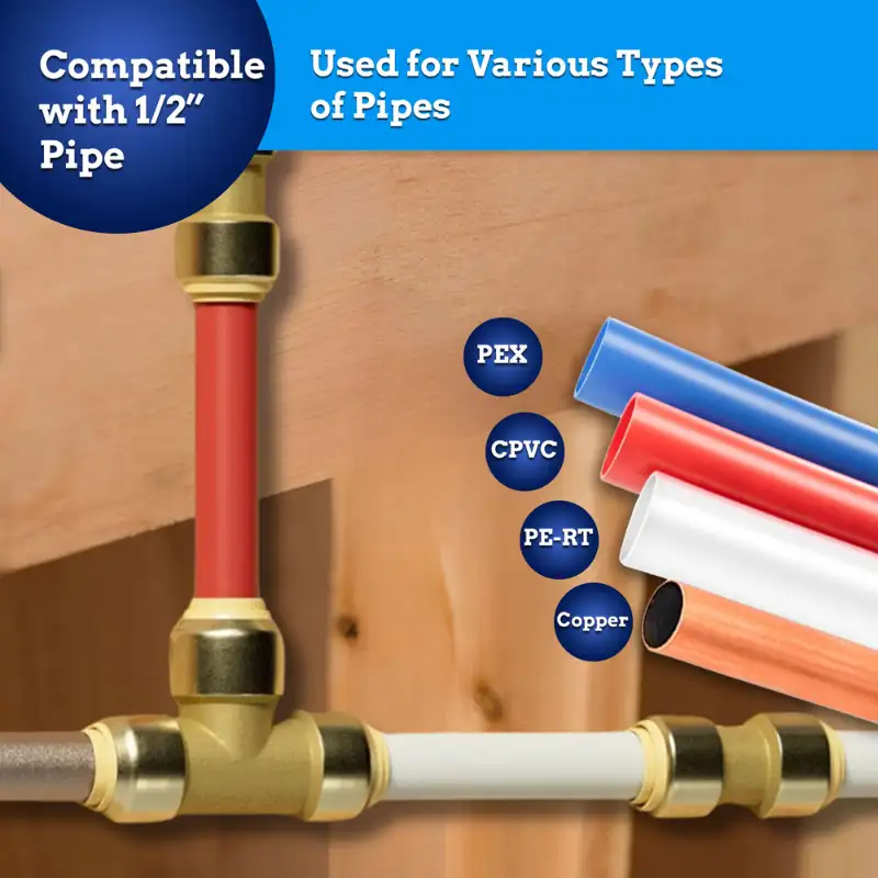 NAAPF-C13.6 New Age America 13 PCS 1/2" Push-Fit - Coupling - AquaFlow 360 - Image 7