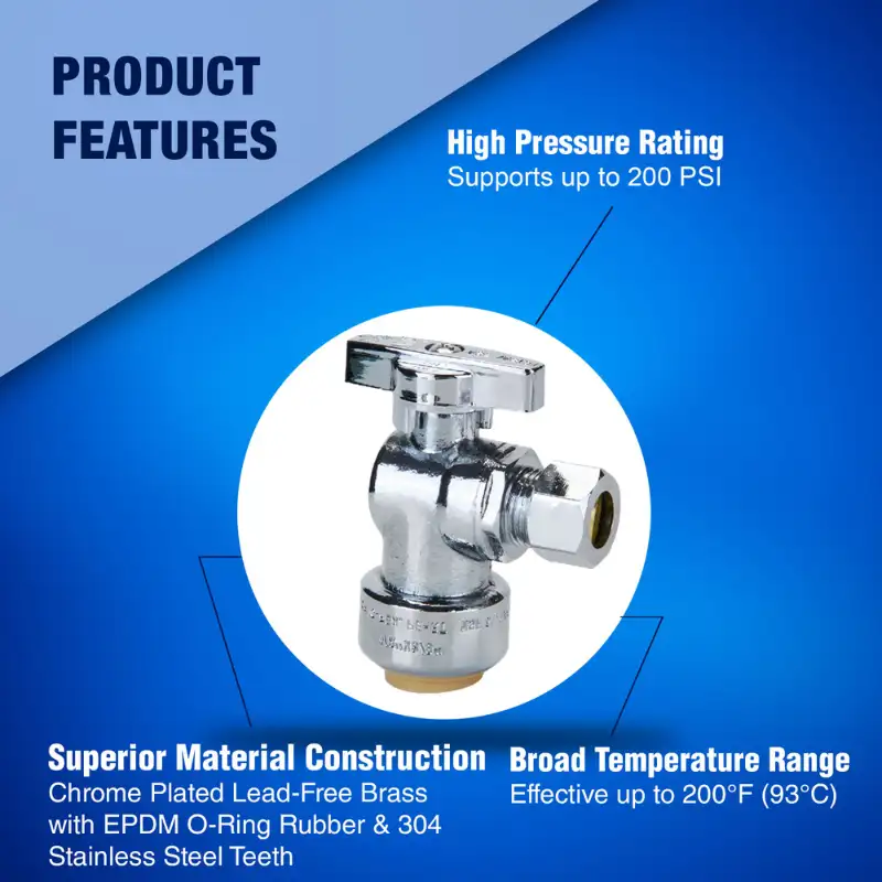 NAAPF-SV-A9.8 New Age America 9 PCS Stop Valves - Angled - AquaFlow 360 - Image 3