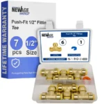 New Age America 7 PCS 1/2" Push-Fit - Tee - AquaFlow 360