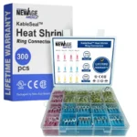 New Age America 300 PCS Heat Shrink Ring Connectors - KableSeal