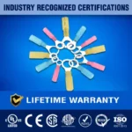 New Age America 260 PCS Heat Shrink Ring Connectors - KableSeal - Image 8
